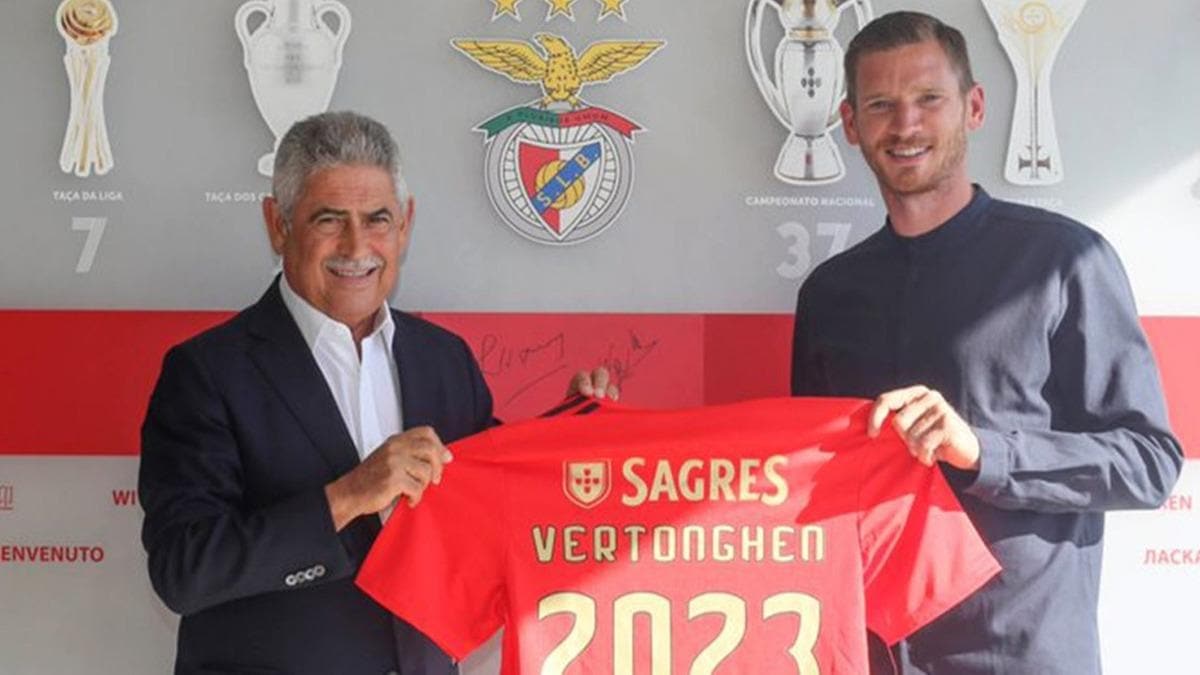 Jan Vertonghen, Benfica'ya transfer oldu