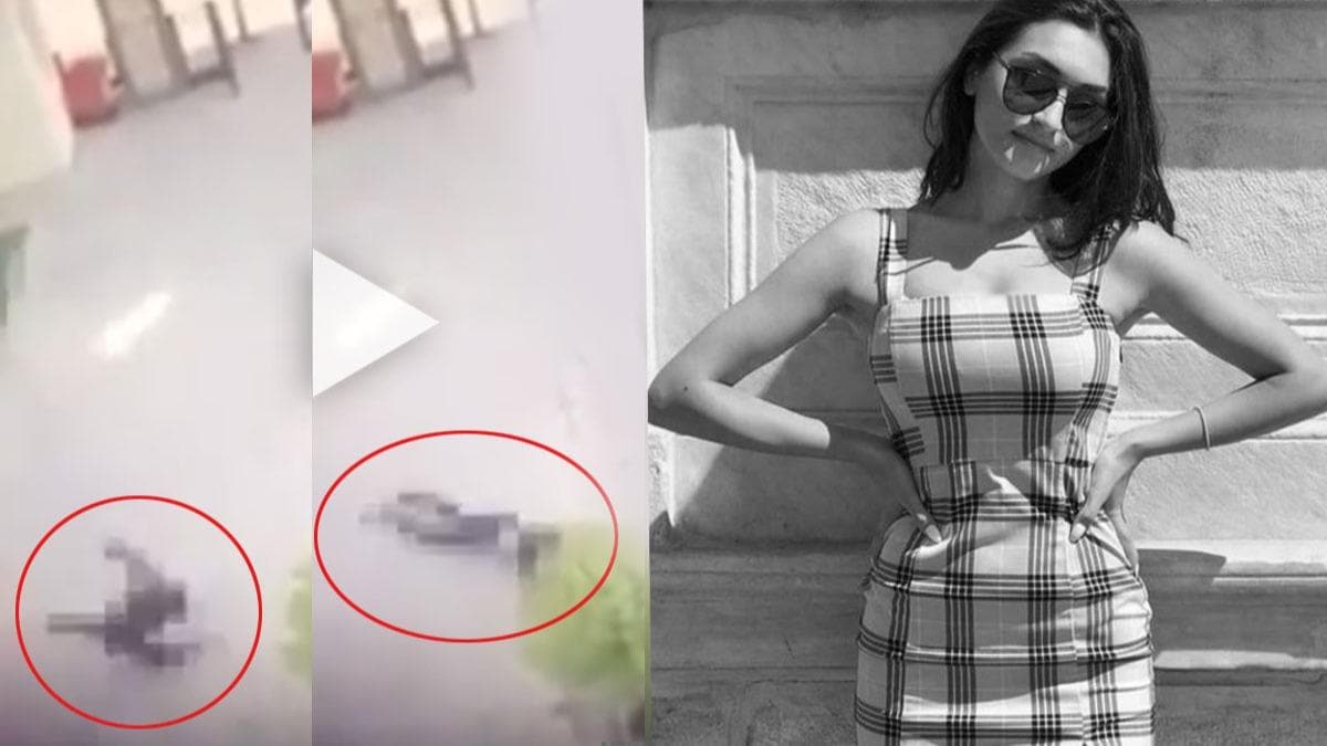Duygu Delen'in dme an kameralara byle yansd! 17 yandaki Duygu Delen'in dme an!