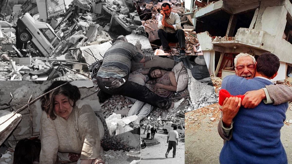 17 Austos 1999 depreminden unutulmayan fotoraflar