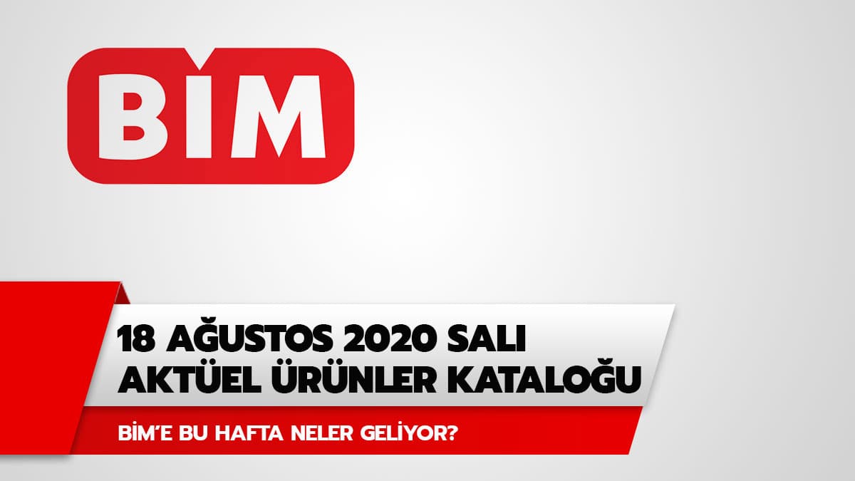 B�M 18 A�ustos 2020 Sal� akt�el �r�nler katalo�u yay�nland�! B�M'de bu Sal� neler var?