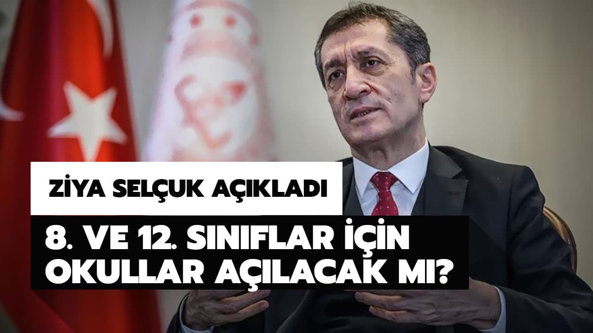 8. ve 12. s�n�flar i�in okul a��lacak m�?