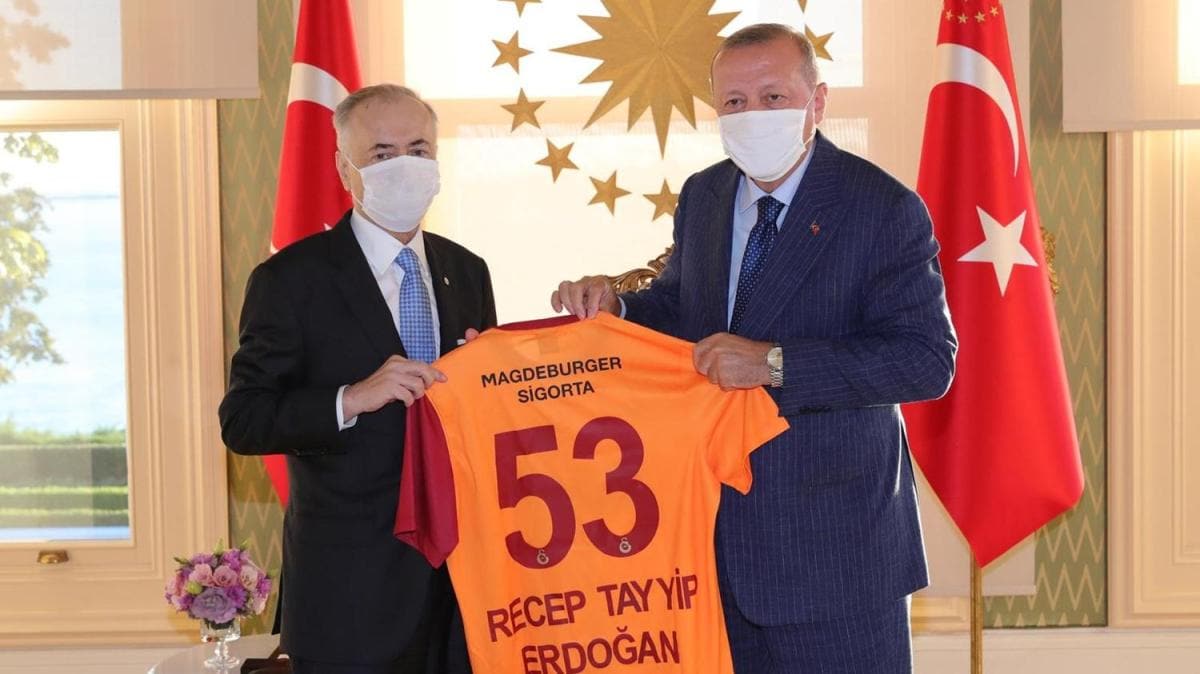 Cumhurbakan Erdoan, Mustafa Cengiz'i kabul etti
