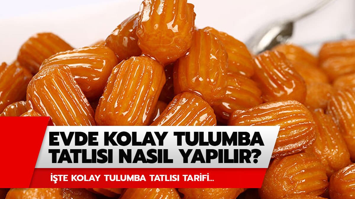 Evde kolay tulumba tatl�s� tarifi