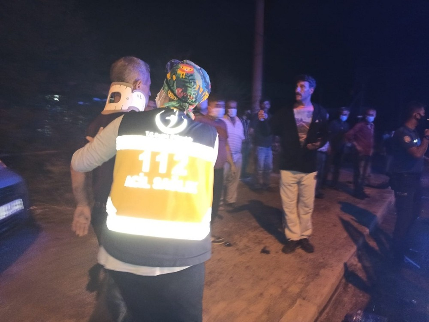 Konya'da kamyonet ile hafif ticari ara� �arp��t�