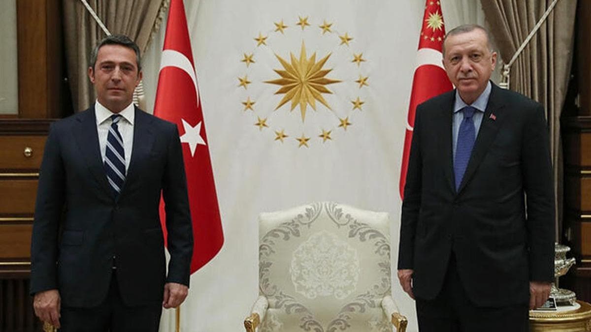 Cumhurbakan Erdoan, Fenerbahe Bakan Ali Ko'u kabul etti