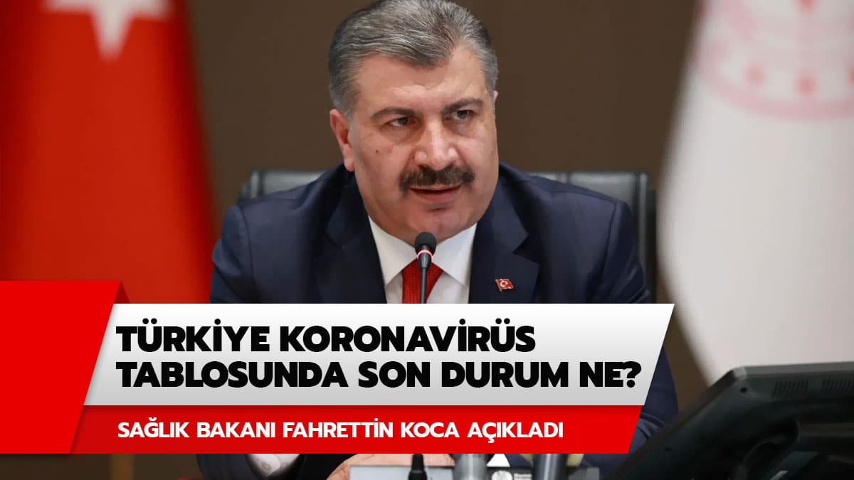 D�nk� koronavir�s tablosunda son durum ne? 18 A�ustos korona tablosu 2020