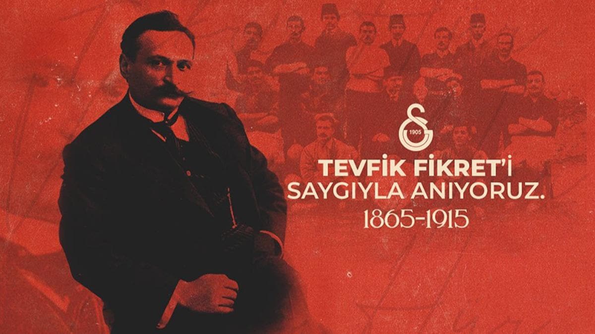 Galatasaray'dan Tevfik Fikret mesaj