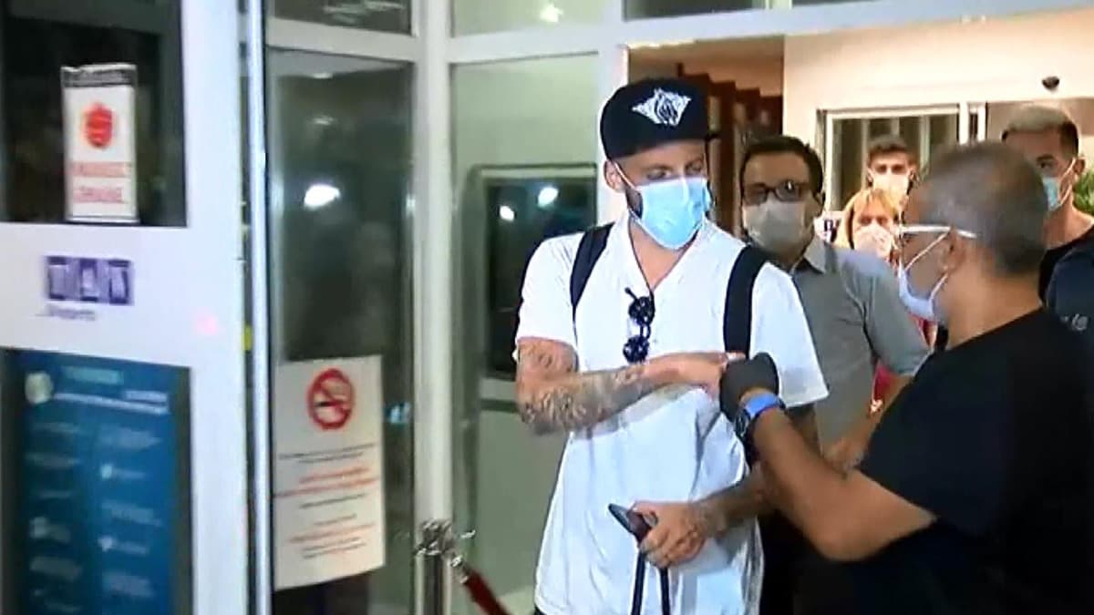 Jose Sosa �stanbul'a b�yle geldi