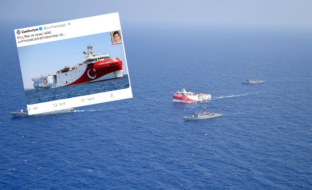 'Yunanistan medyasnda bugn...' Cumhuriyet, Oru Reis'i hedef ald