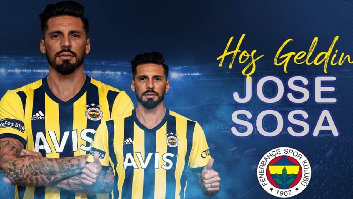 Fenerbah�e Jose Sosa'y� resmen a��klad�