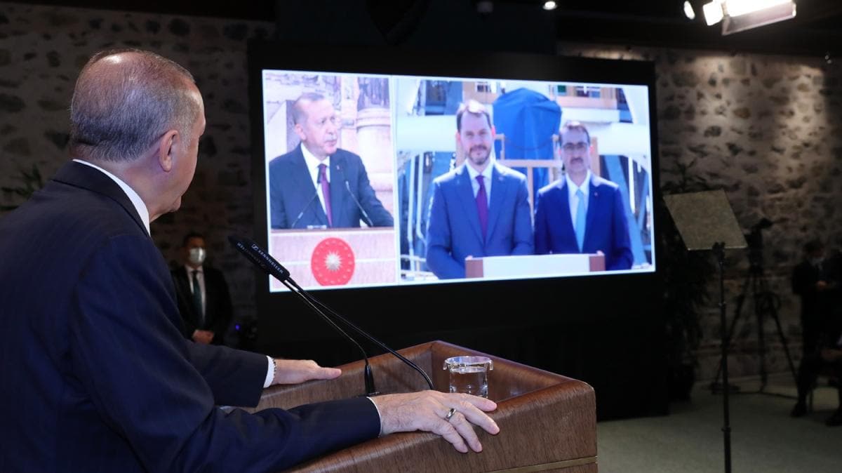 Bakan Albayrak'tan doal gaz kefiyle ilgili aklama: Cari a Trkiye'nin gndeminden karacaz