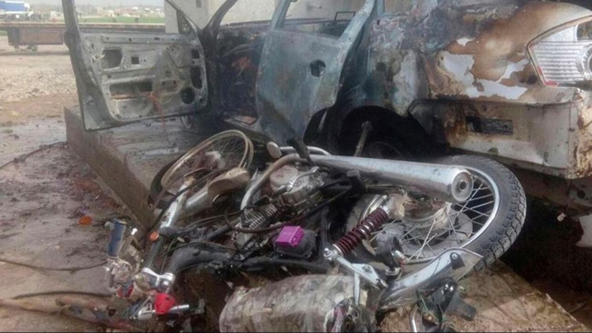 Irak'ta bomba ykl motosikletin patlamas sonucu 2 sivil yaraland