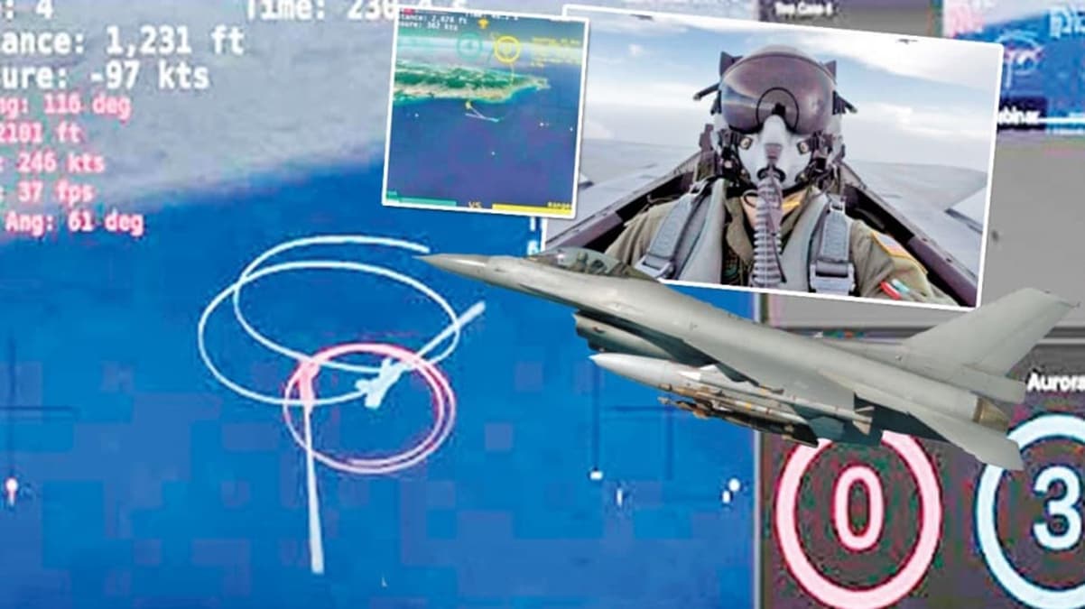 Yapay zeka usta pilotlar� alt �st etti: Ba� edemediler