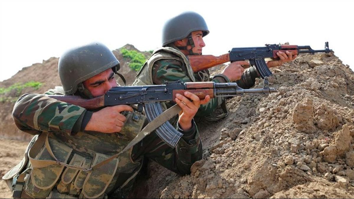 Cephe hattnda sabotaj giriimi! Ermenistan ordusunun keif timinin komutan esir alnd