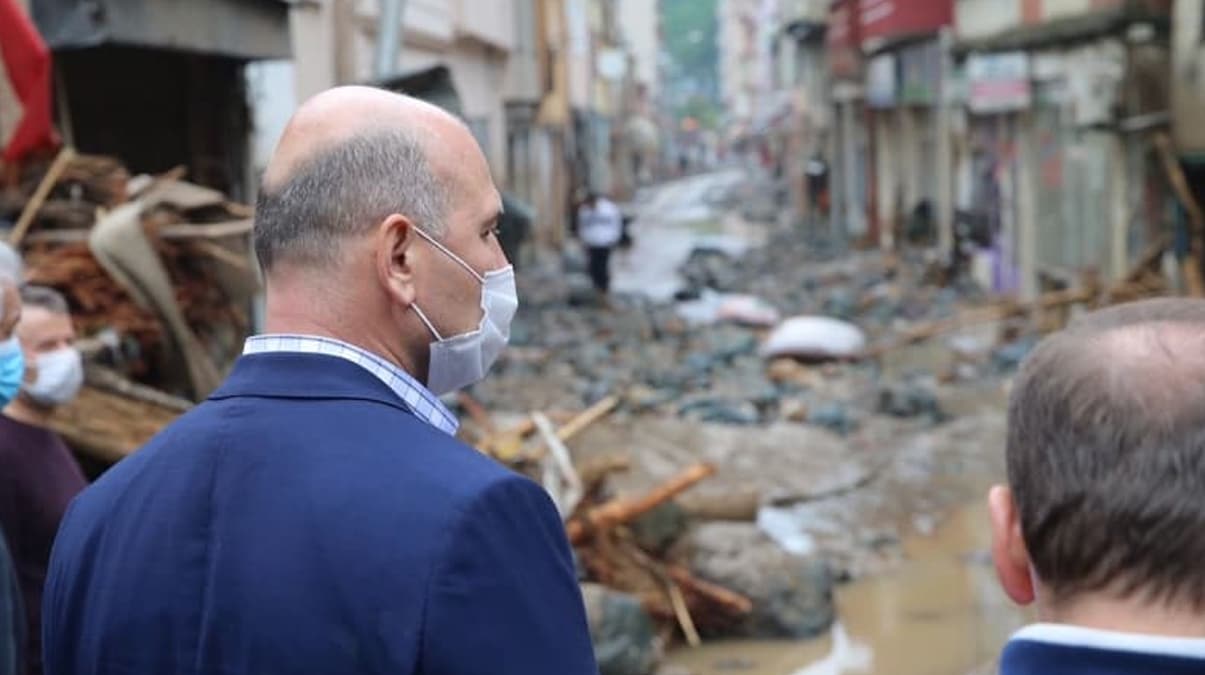 Giresun'da sel felaketi! Ba�kan Erdo�an a��klad�: Bir ac� haber daha