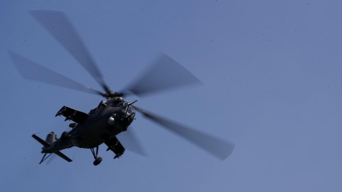 Belarus ile Litvanya arasnda kriz! M-24 tipi askeri helikopterle imha edildi