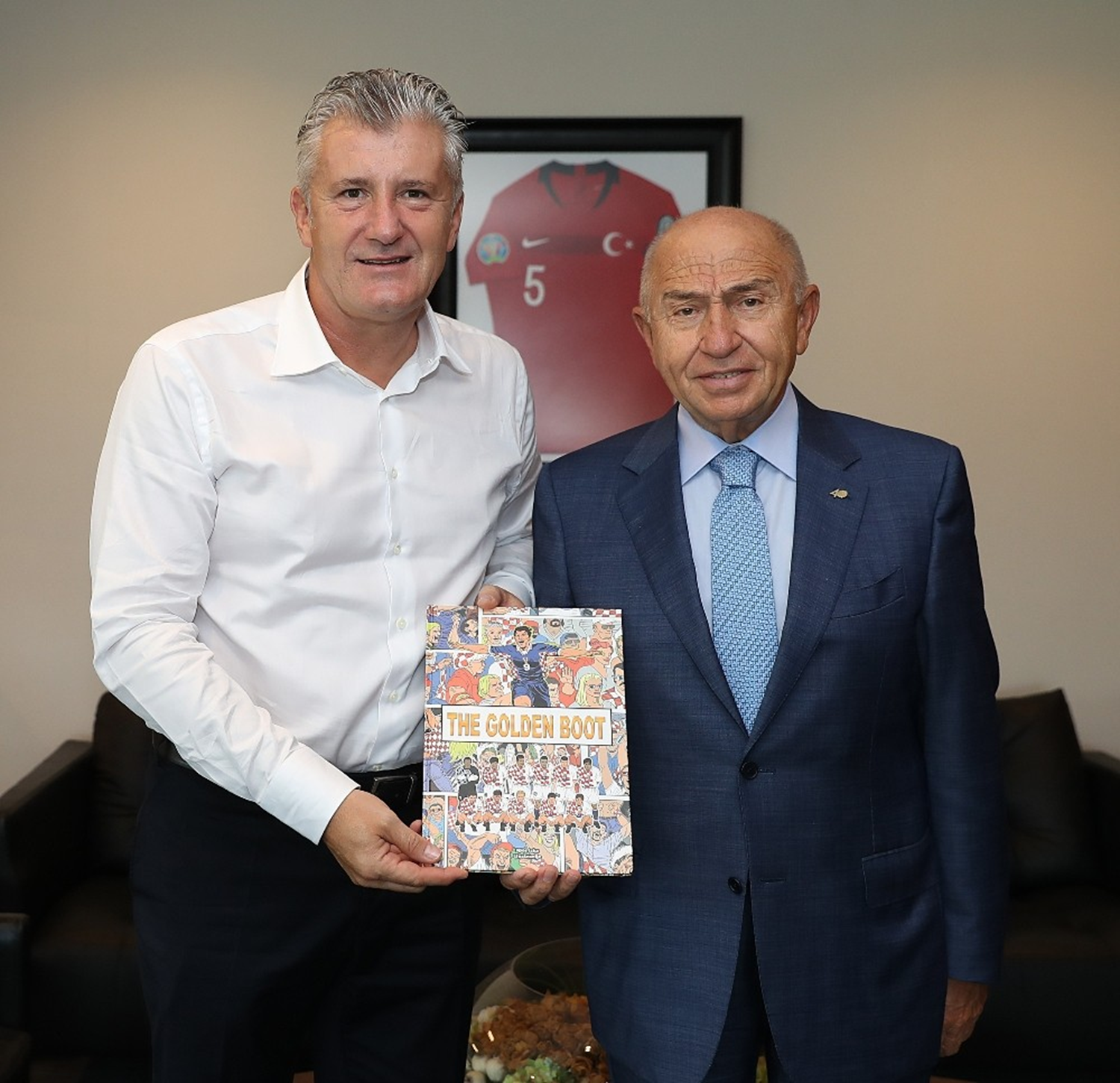 Davor Suker, Nihat �zdemir'i ziyaret etti
