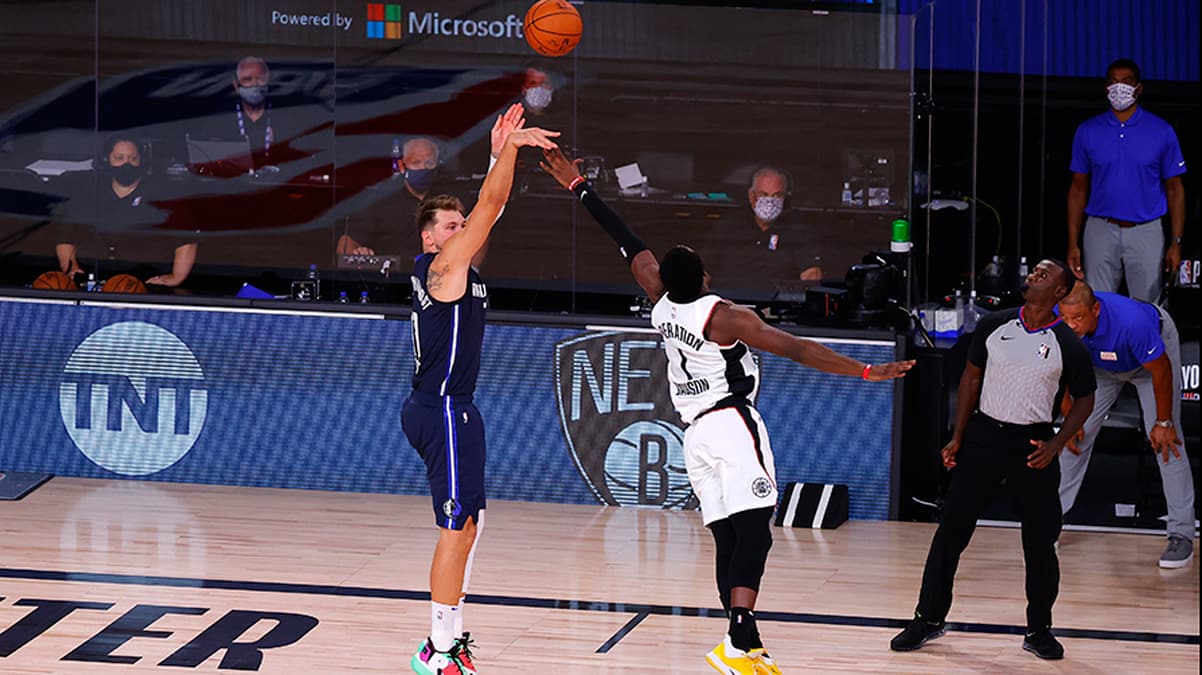 Luka Doncic, Clippers'� son saniyede y�kt�!