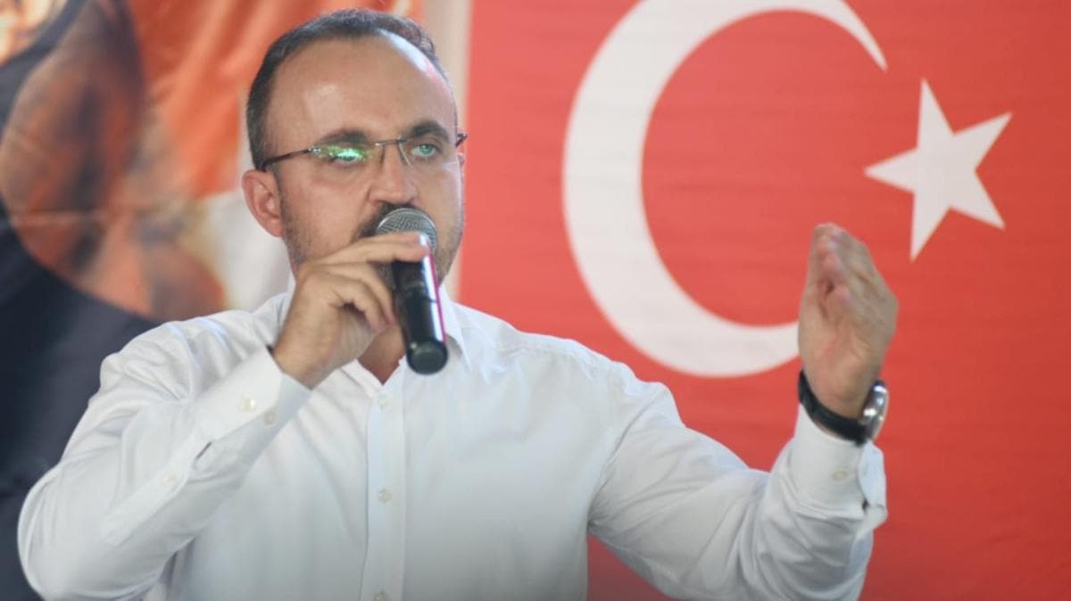 AK Parti TBMM Grup Bakanvekili Blent Turan: Akdeniz'de de mjde alacamz dnyoruz