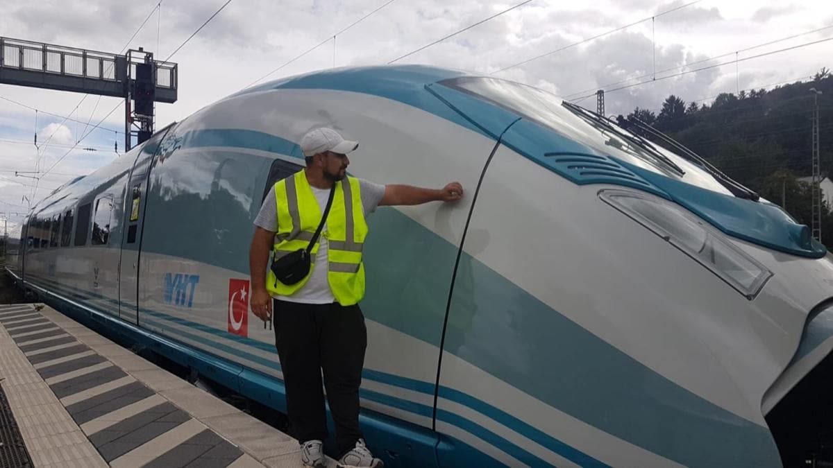 Almanya'dan alnan tren setleri Trkiye'ye getiriliyor
