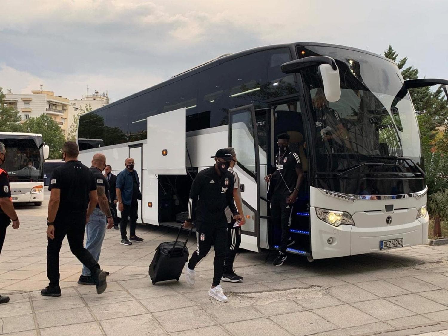 Be�ikta� PAOK ma�� i�in stada ula�t�