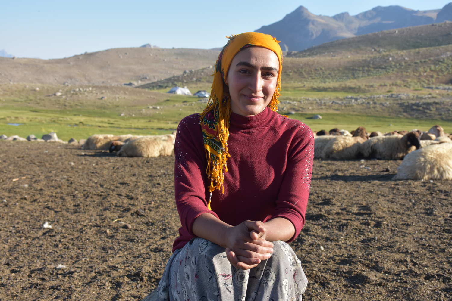 Eitim masraflarn karlamak iin ailesiyle yaylada alyor