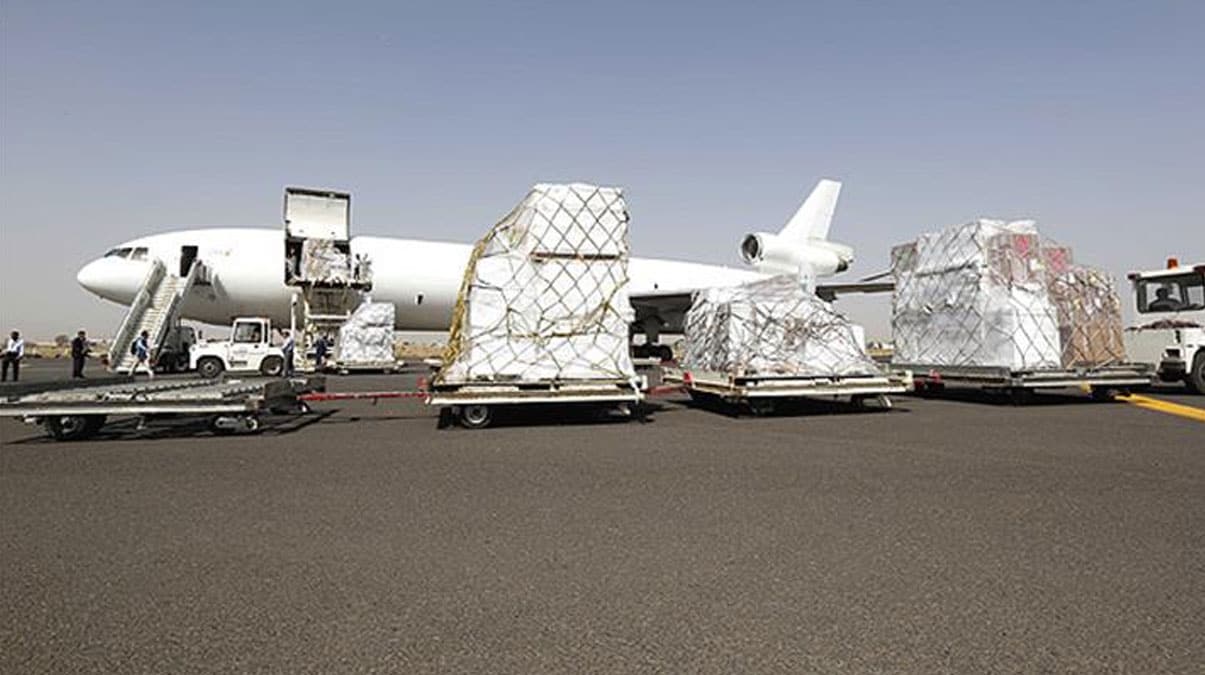 Yemen'e 41 ton t�bbi yard�m