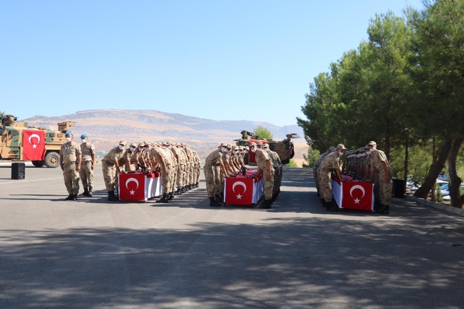 Jandarma erba� ve erler yemin etti