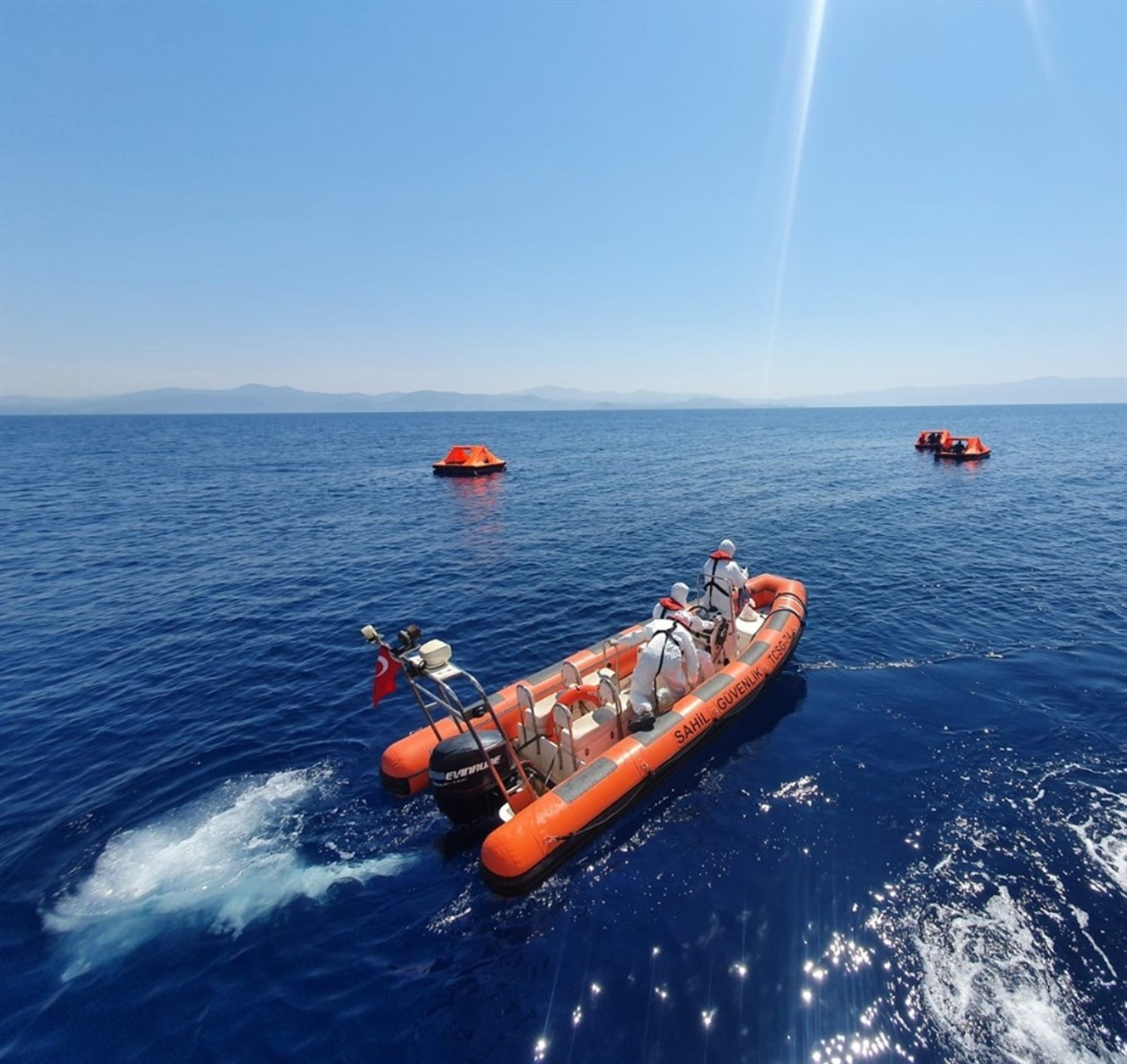 Yunan askerlerinin geri itti�i g��menler kurtar�ld�