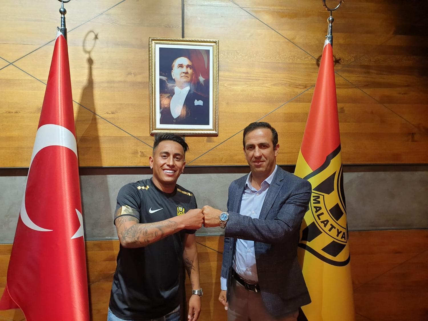 Perulu y�ld�z Christian Cueva, Yeni Malatyaspor'da