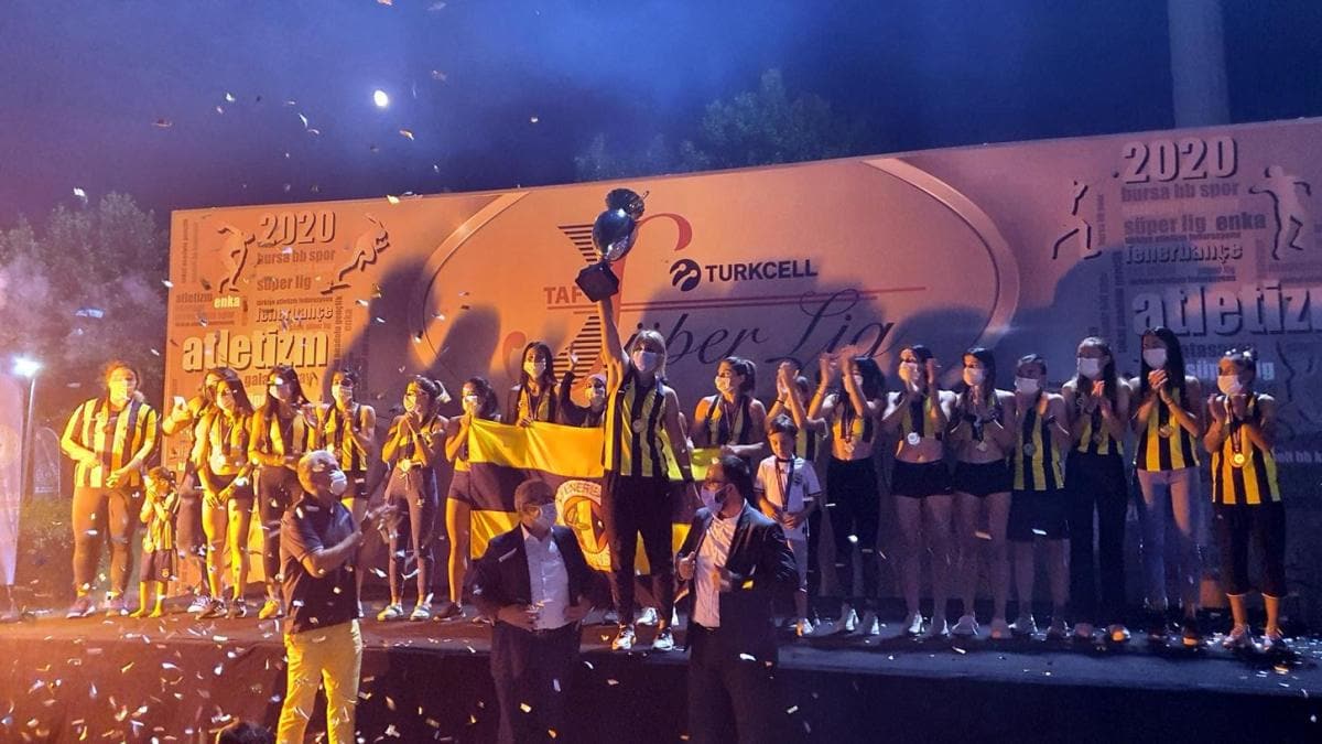 Turkcell Atletizm Sper Ligi'nde Fenerbahe ampiyon oldu