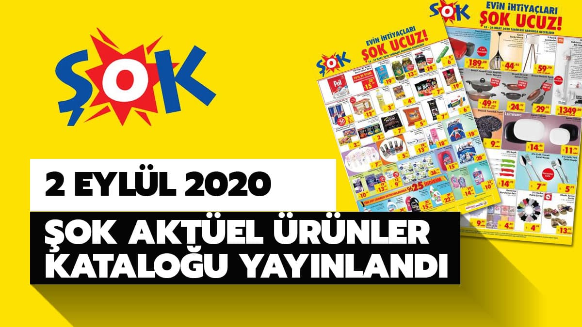 �OK'ta bu hafta neler var? �OK 2 Eyl�l 2020 akt�el �r�nler katalo�u sat��ta!