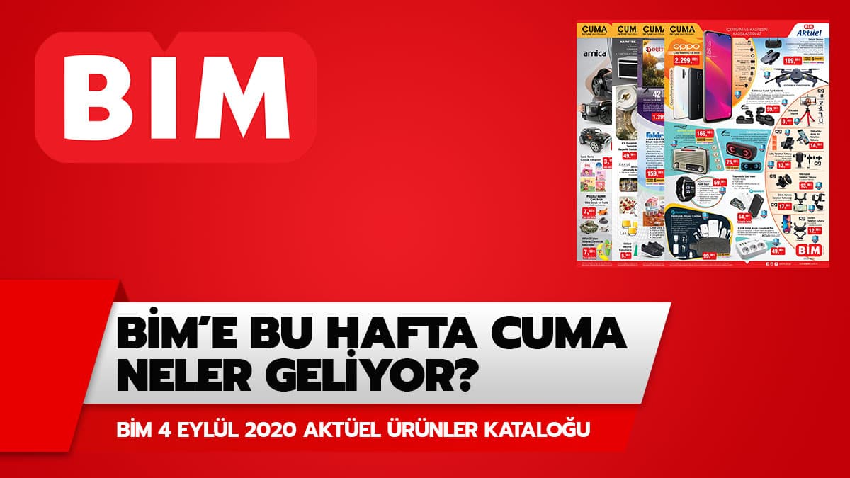 B�M 4 Eyl�l 2020 akt�el �r�nler katalo�u yay�nland�!