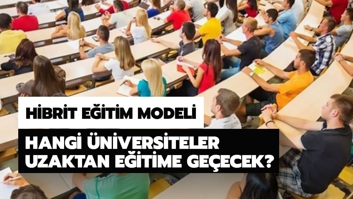 Hangi �niversiteler uzaktan e�itim yapacak?