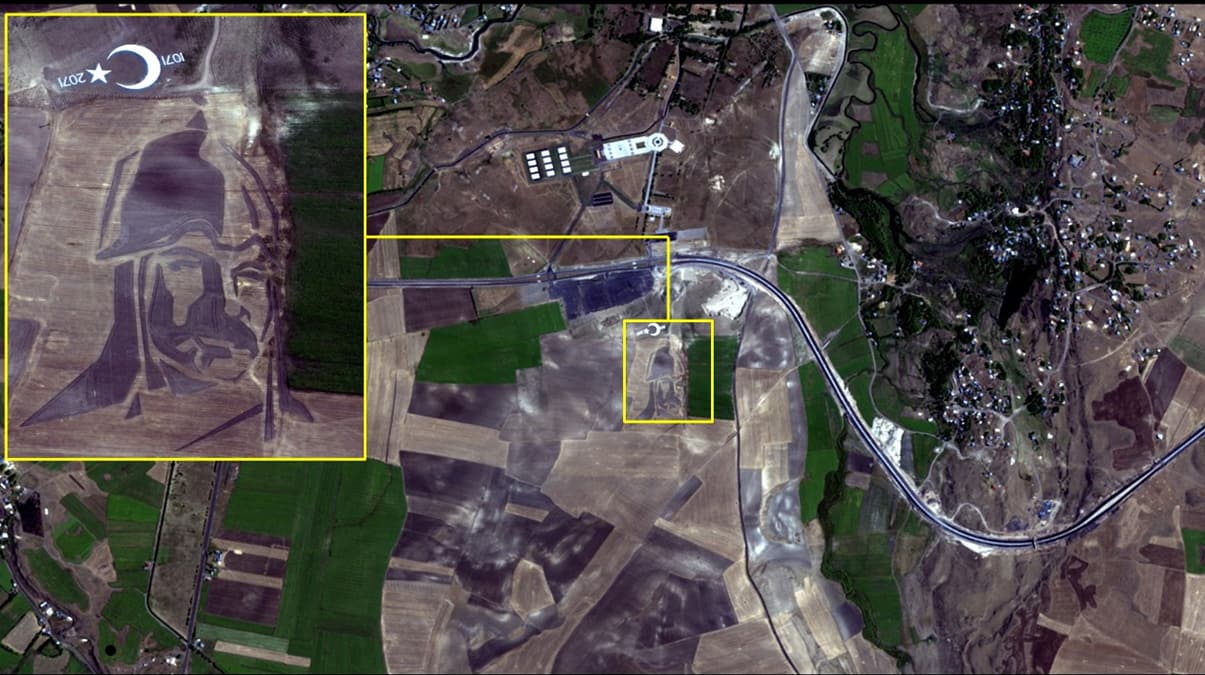 Uzaydan b�yle g�r�nt�lendi