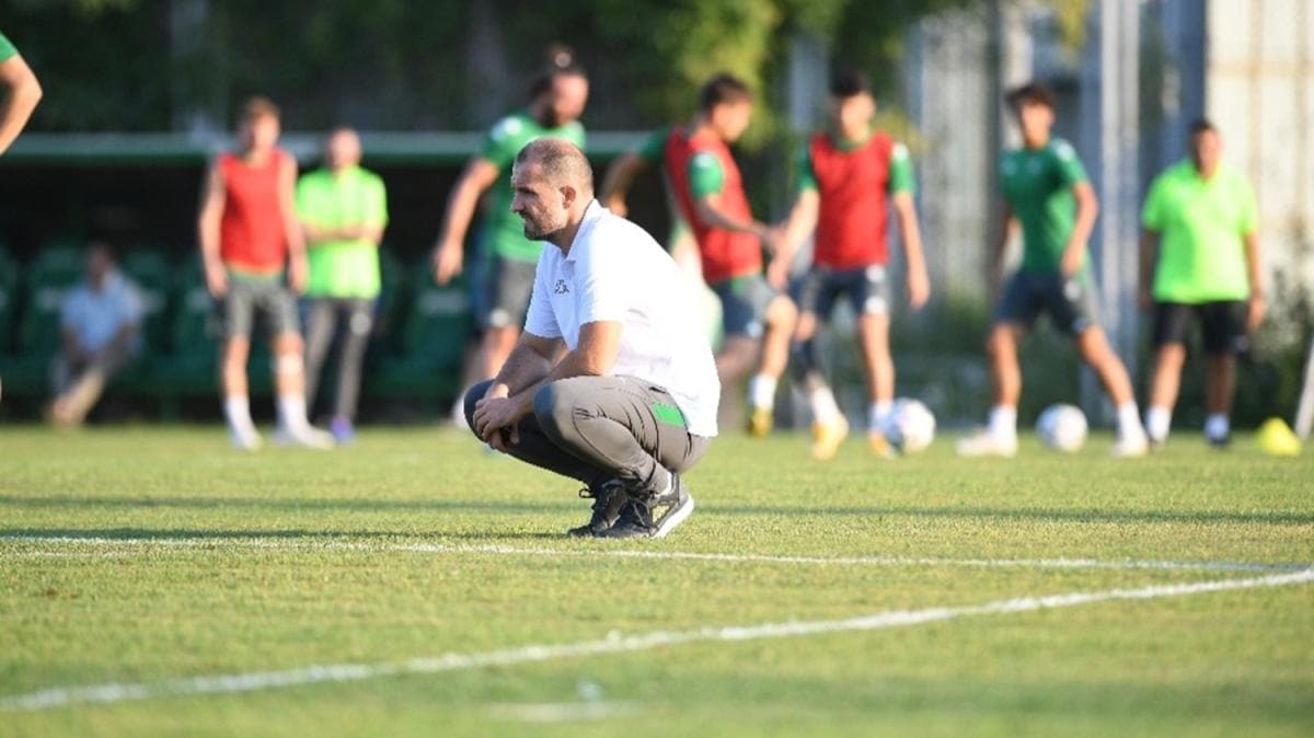 Bursaspor'da Mustafa Er mesaiye balad