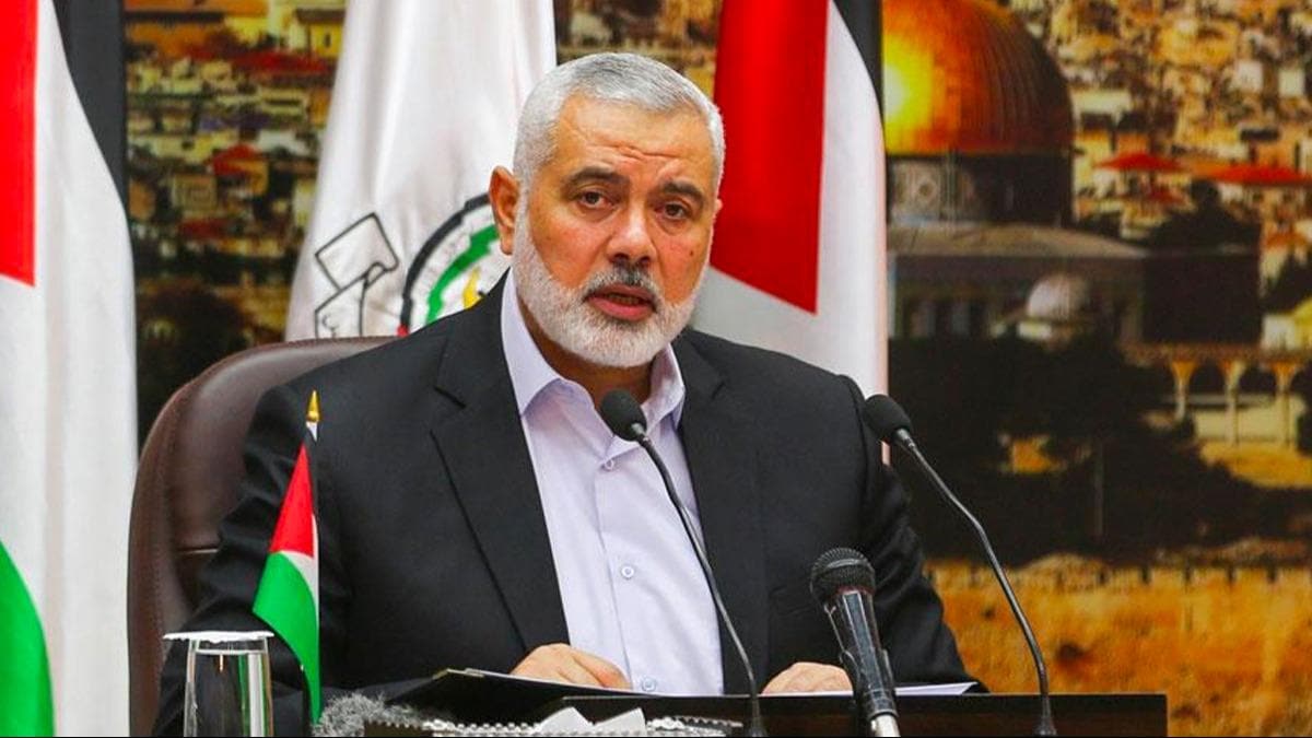 Hamas lideri Heniyye: 'Mcadeleci bir strateji zerine anlamak istiyoruz'