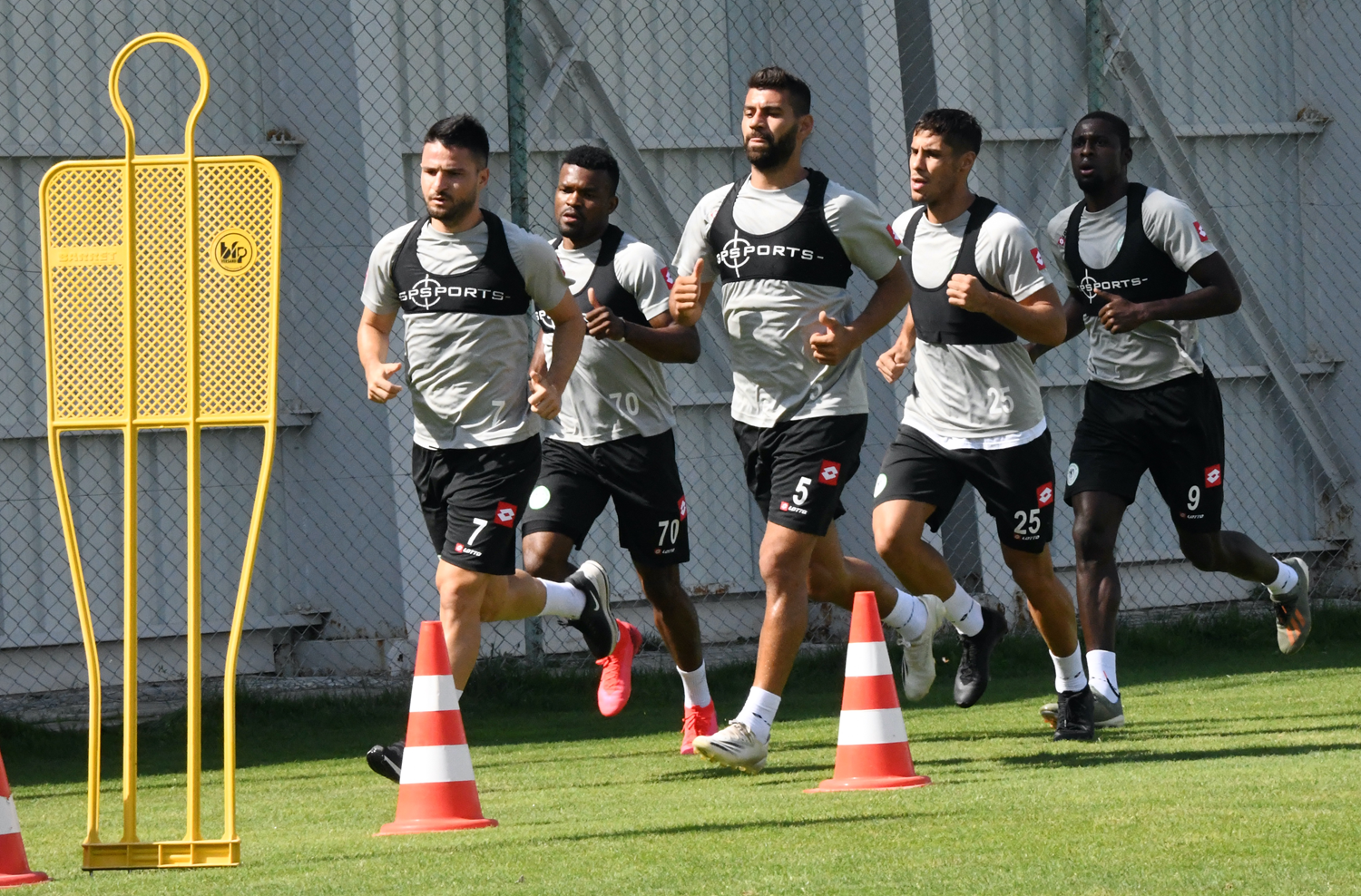 Konyaspor'a dayan�kl�l�k testi