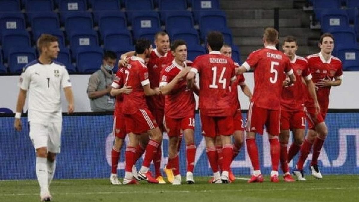 Rakip Rusya Srbistan' 3 golle geti