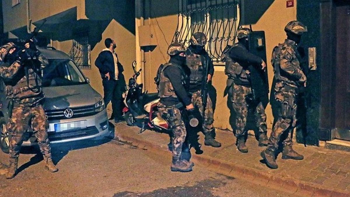 stanbul'da terr rgt PKK'ya ynelik operasyonda 6 gzalt
