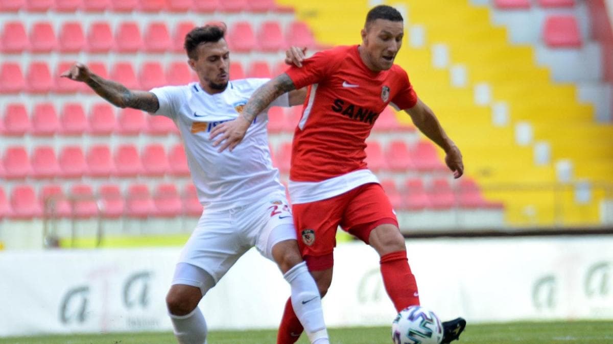 Kayserispor hazrlk manda Gaziantep FK'y tek golle geti