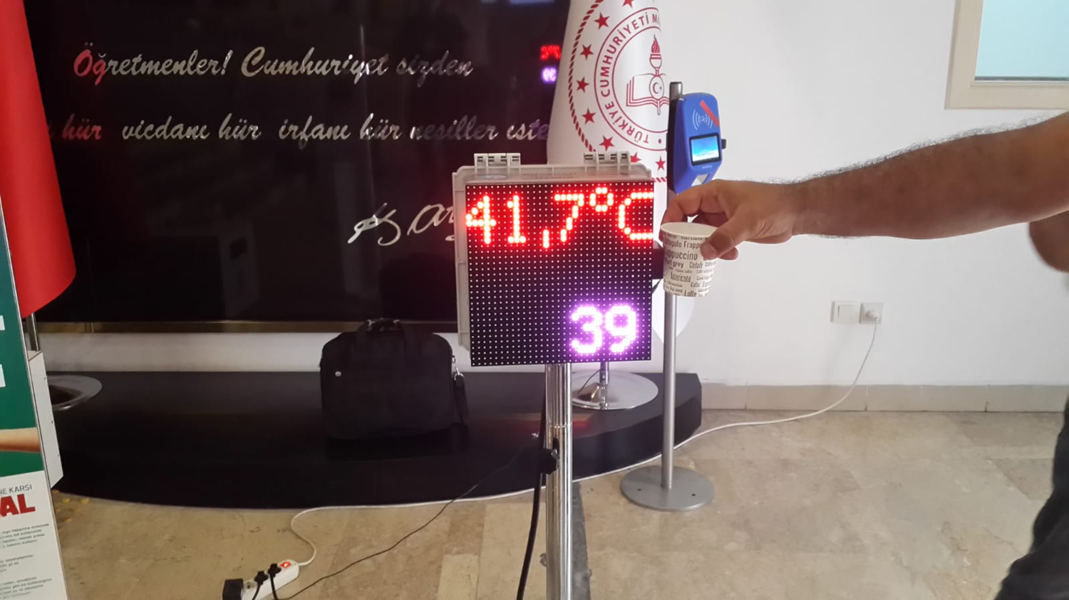 Meslek lisesinde temassz ate ler gelitirildi