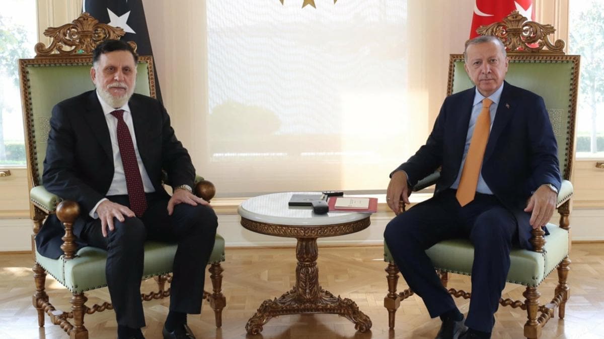 Cumhurbakan Erdoan, Libya Babakan Fayiz es-Serrac' kabul etti