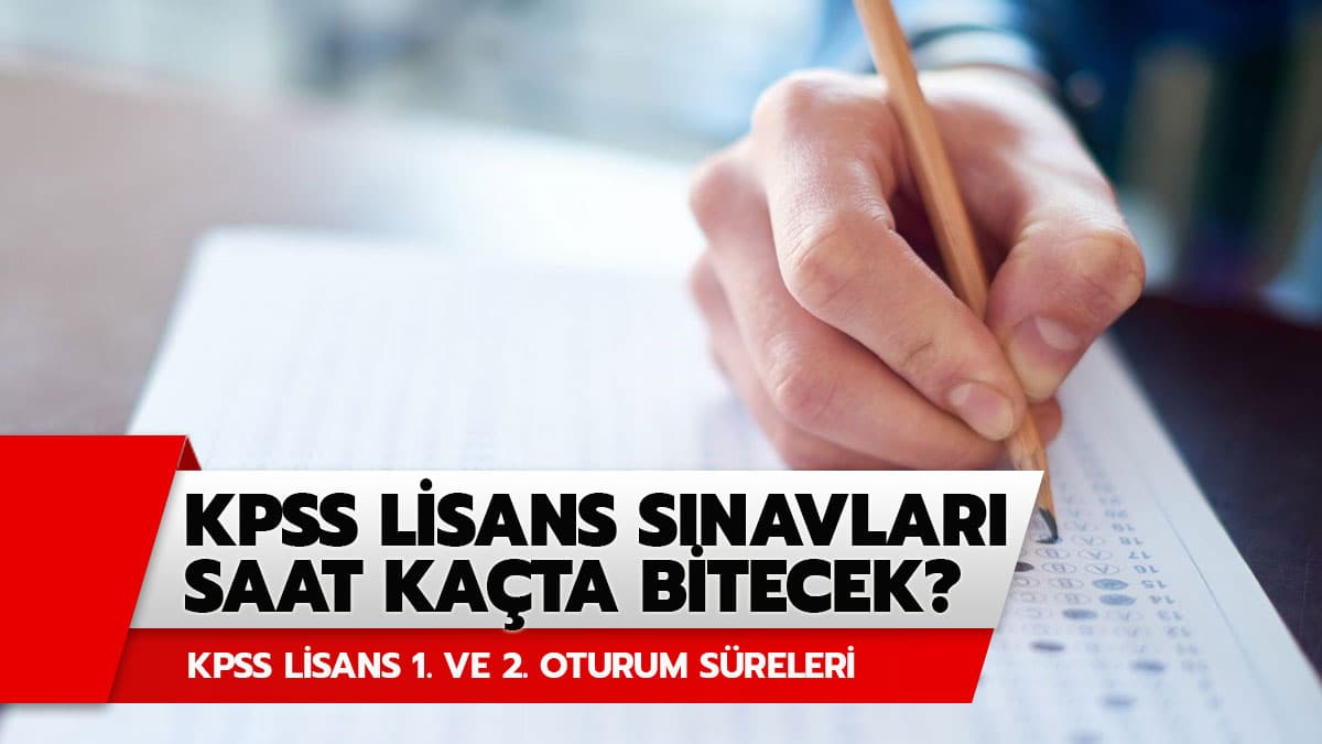 KPSS E�itim Bilimleri s�nav s�resi ne kadar?