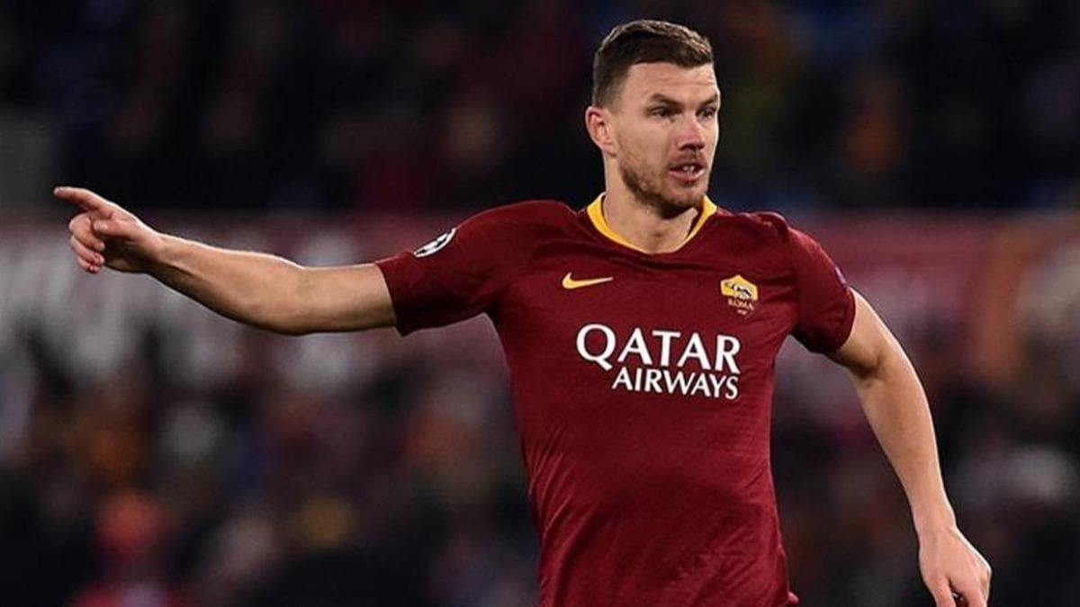 Roma'dan Edin Dzeko aklamas