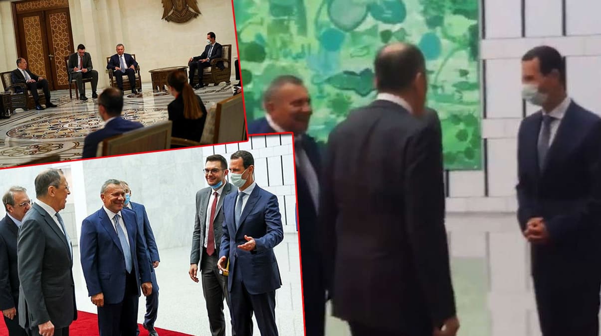 Kukla Esed efendisinin kar��s�nda el pen�e divan durdu