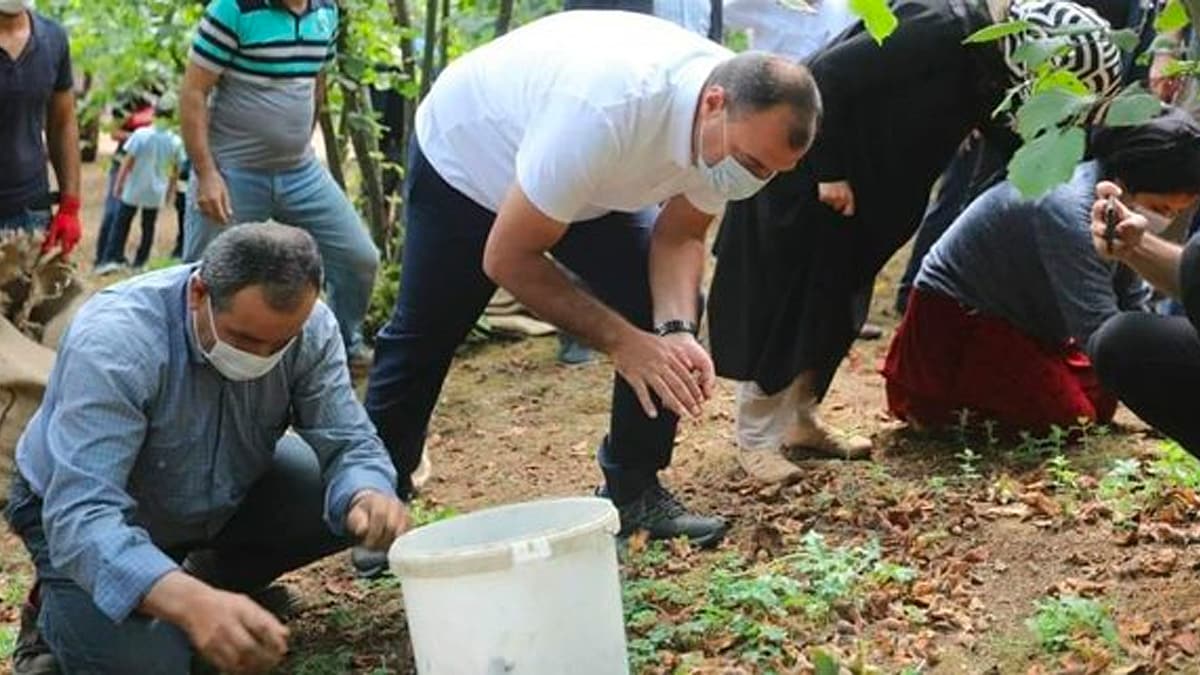 Sakarya Valisi Kald�r�m'dan mevsimlik i��ilere ziyaret