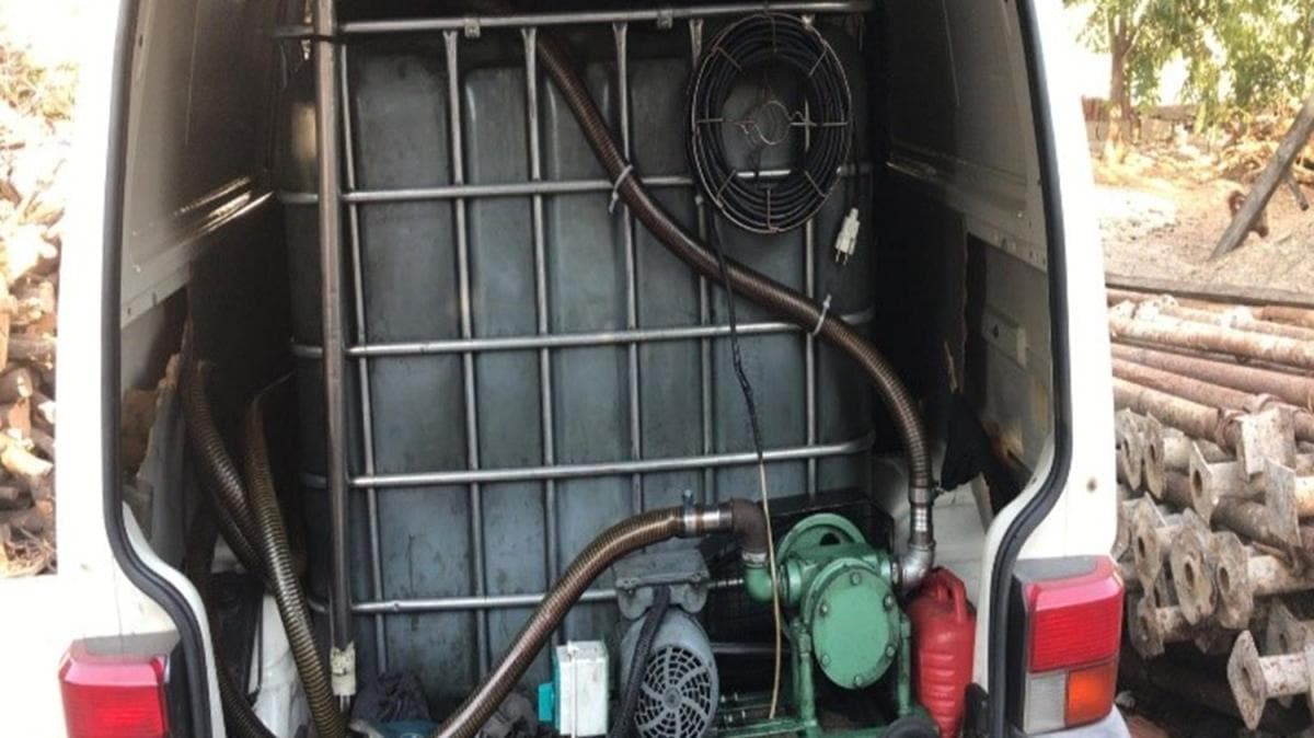Antalya'da kaaklk operasyonu: 3 bin 600 litre akaryakt ele geirildi