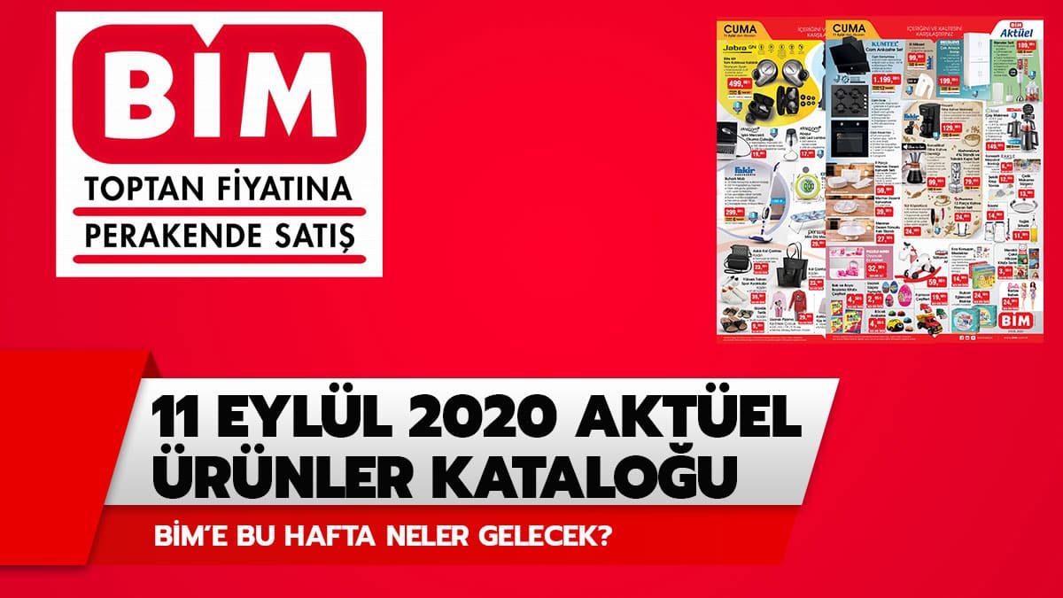 B�M 11 Eyl�l 2020 akt�el �r�nler katalo�u yay�nland�!