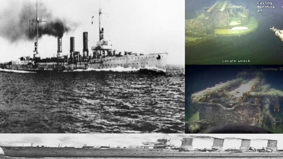 ngilizlerin batrd Nazi gemisi 80 yl sonra bulundu! 'gale katlan en byk ve korkun gemiydi'